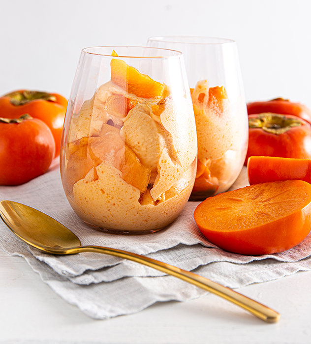 Refreshing Persimmon Sorbet Recipe